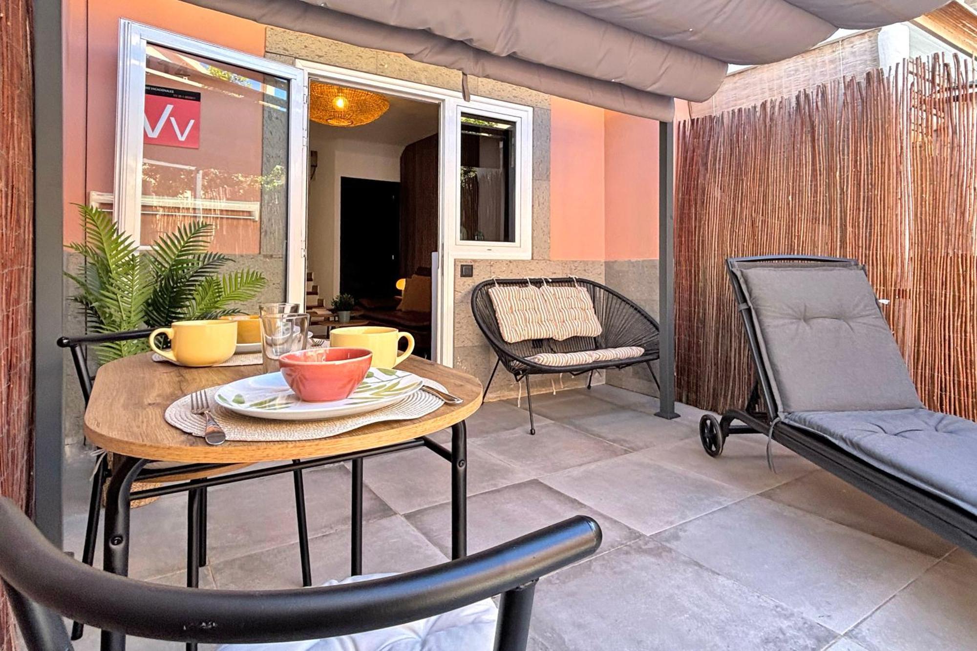 Cosy Bungalow Green Oasis 마스팔로마스 외부 사진